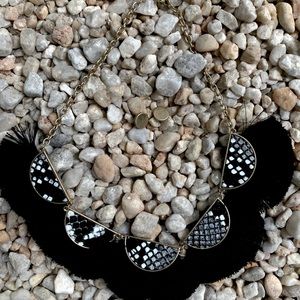 Fabric Earring and necklace set